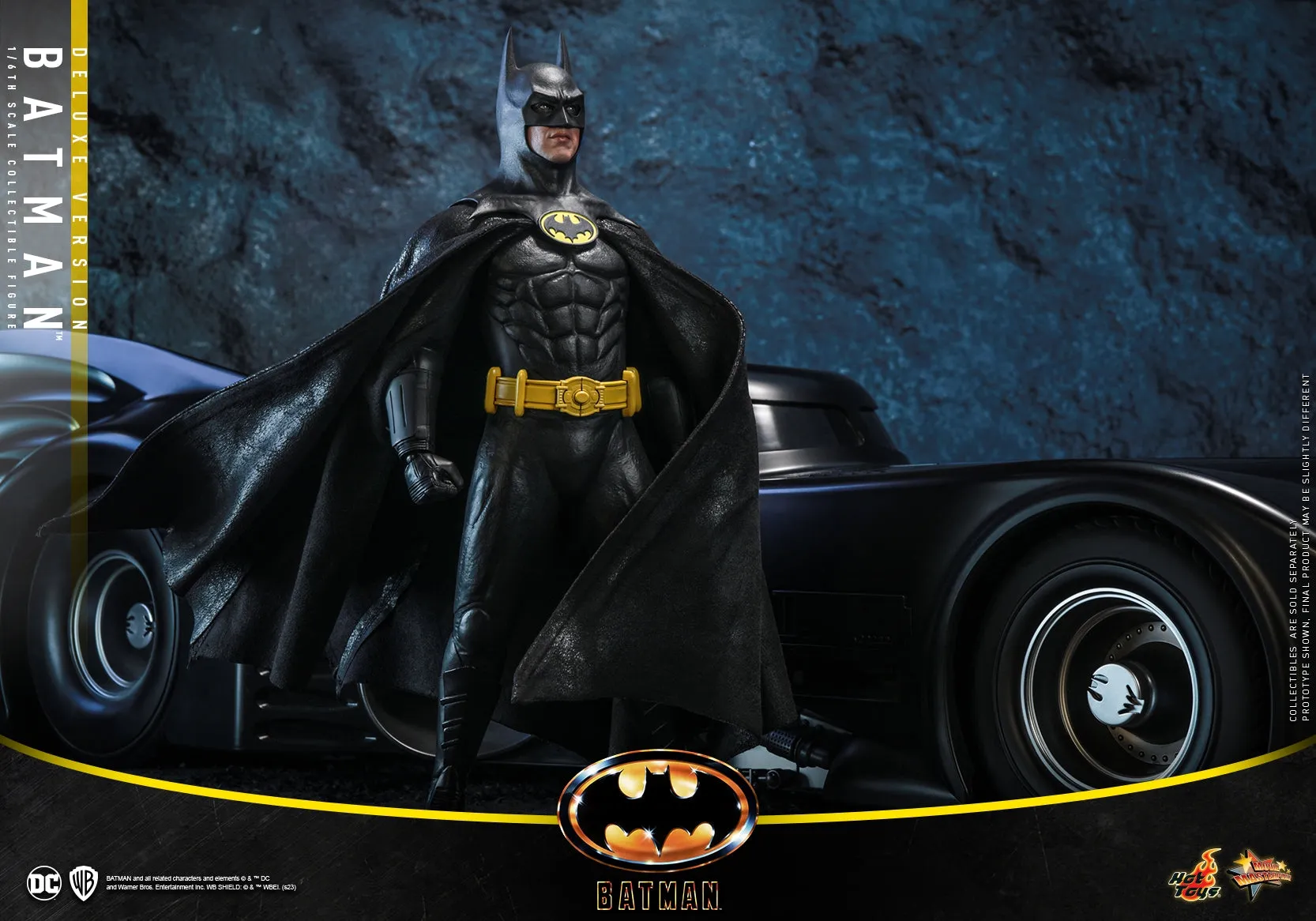 Hot Toys - MMS693 - Batman (1989) - 1/6th scale Batman Collectible Figure [Deluxe Version]