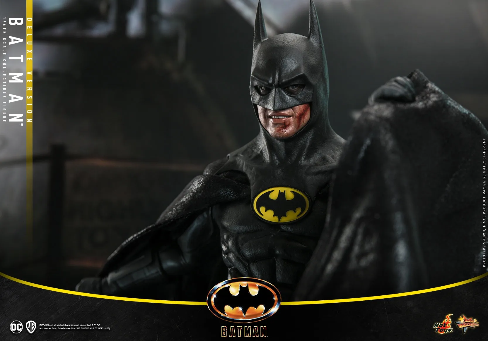 Hot Toys - MMS693 - Batman (1989) - 1/6th scale Batman Collectible Figure [Deluxe Version]