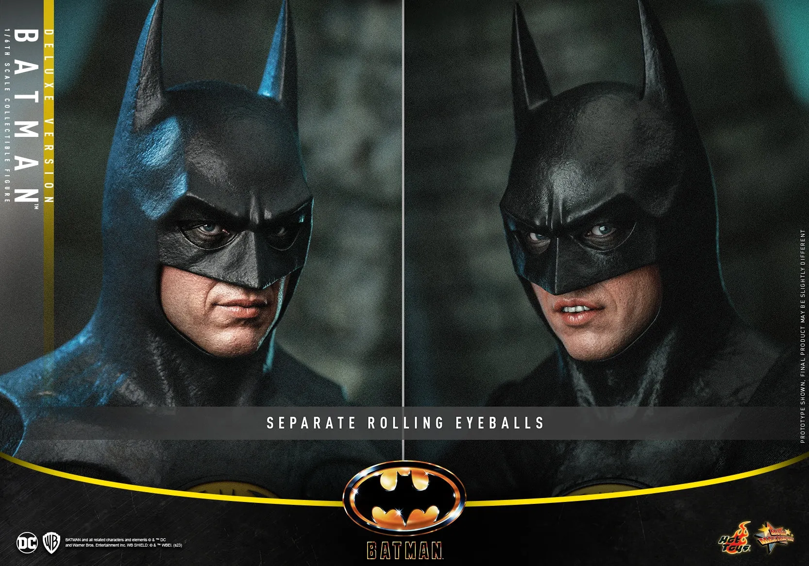 Hot Toys - MMS693 - Batman (1989) - 1/6th scale Batman Collectible Figure [Deluxe Version]