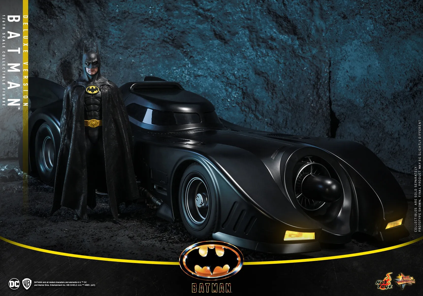 Hot Toys - MMS693 - Batman (1989) - 1/6th scale Batman Collectible Figure [Deluxe Version]