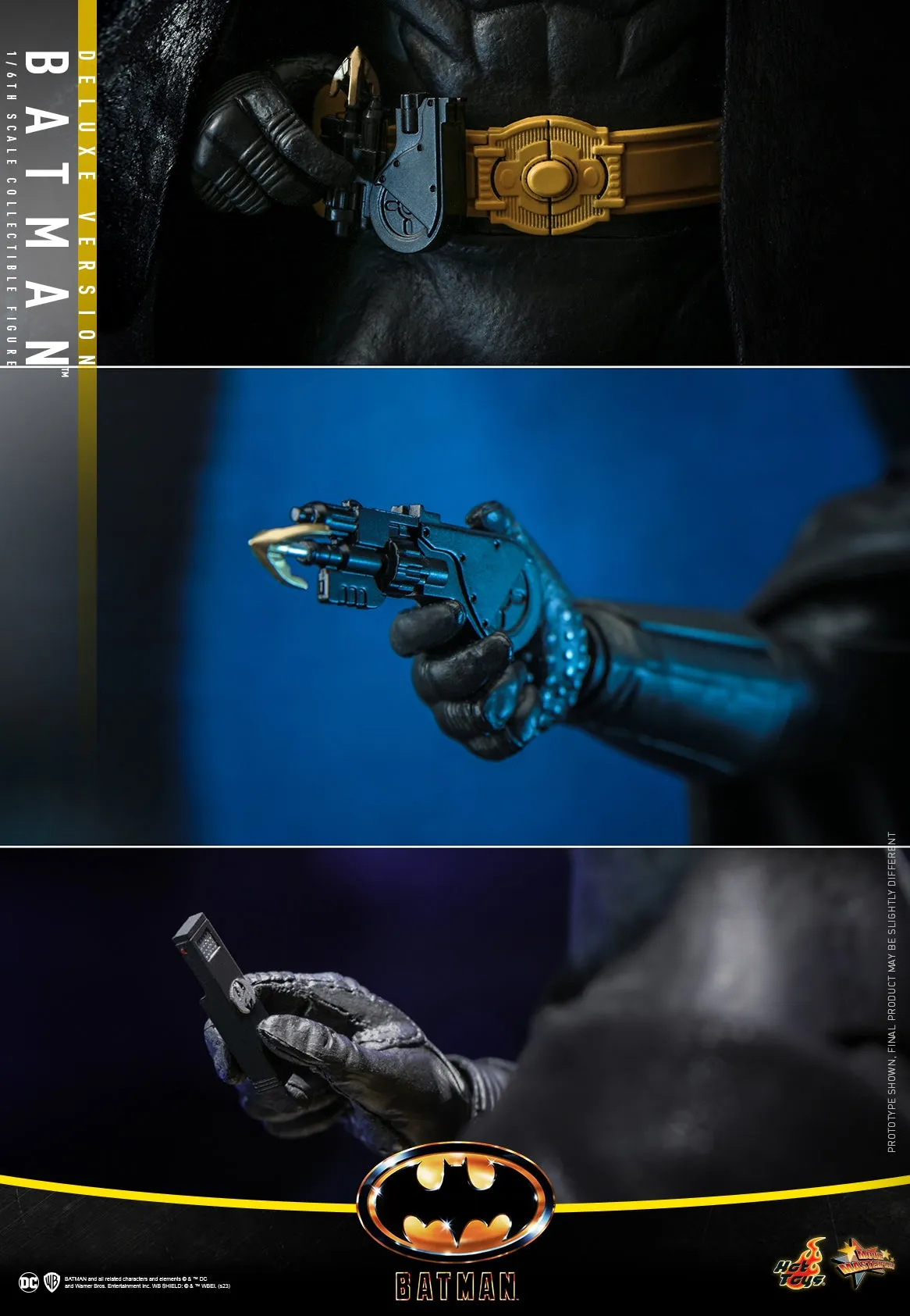 Hot Toys - MMS693 - Batman (1989) - 1/6th scale Batman Collectible Figure [Deluxe Version]