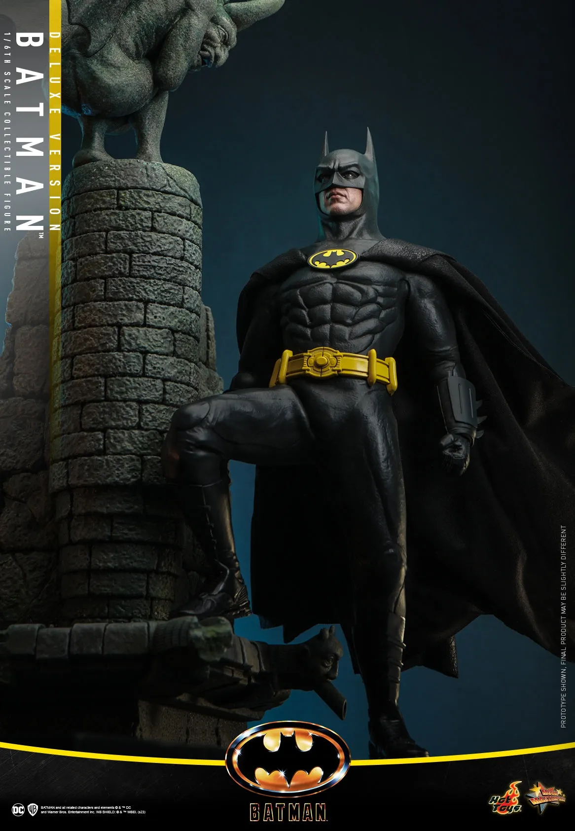 Hot Toys - MMS693 - Batman (1989) - 1/6th scale Batman Collectible Figure [Deluxe Version]