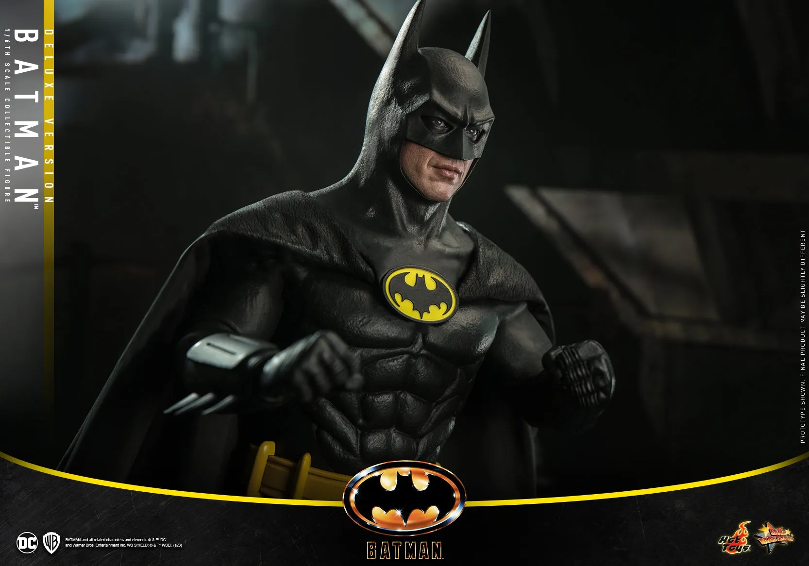 Hot Toys - MMS693 - Batman (1989) - 1/6th scale Batman Collectible Figure [Deluxe Version]