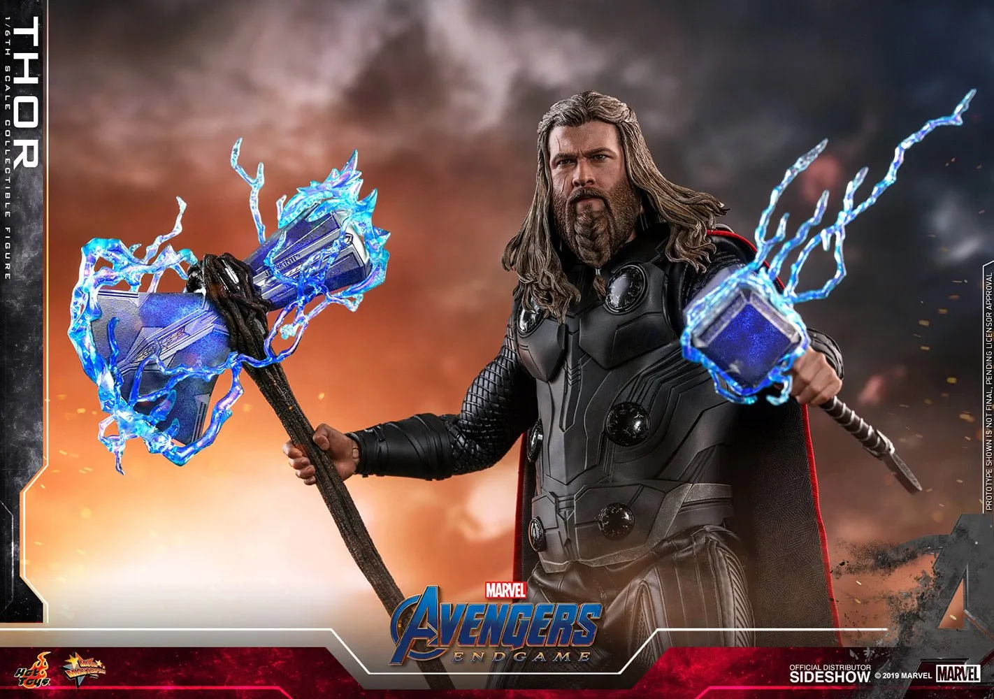 Hot Toys Thor Marvel End Game Sixth Scale Figue