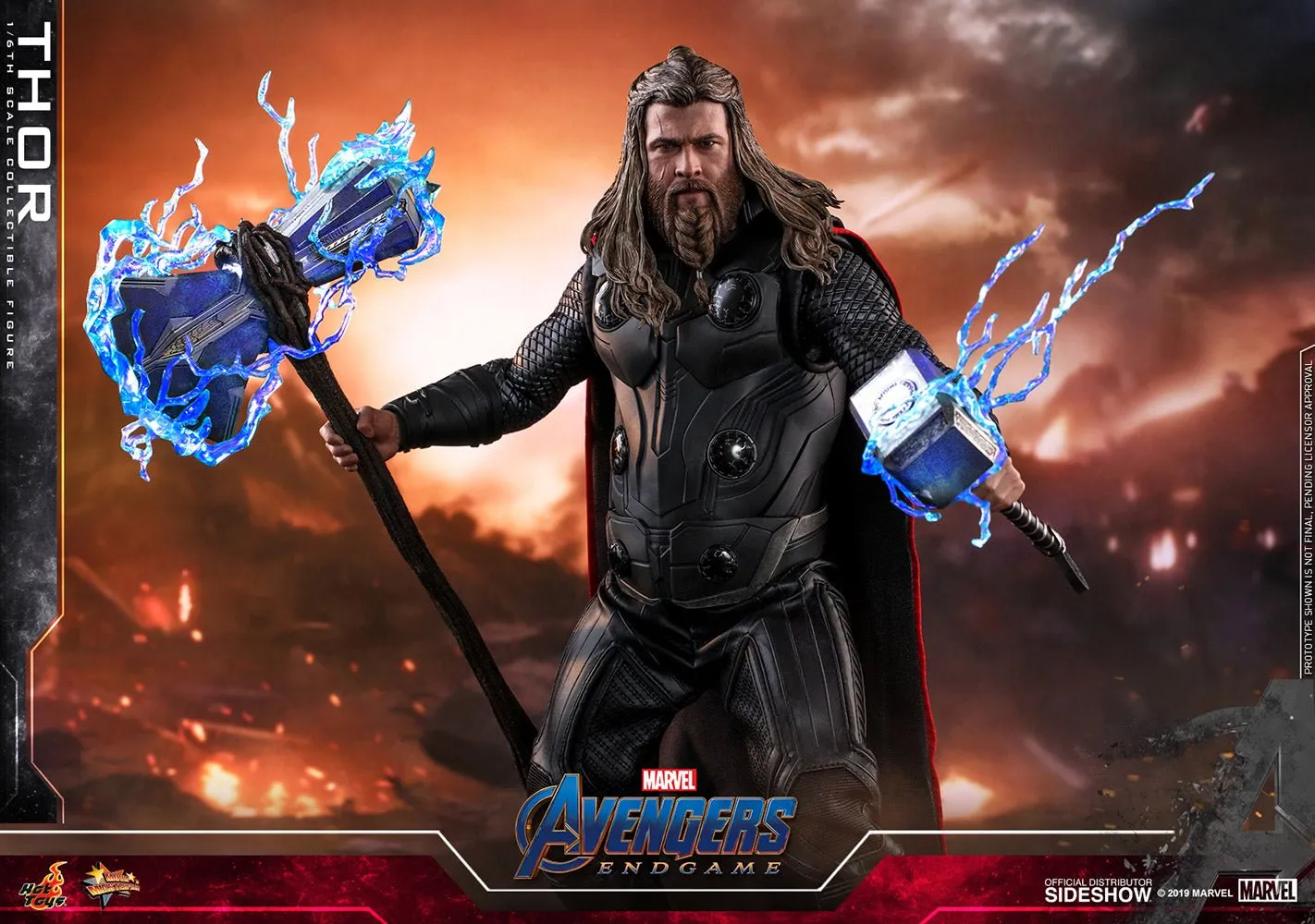 Hot Toys Thor Marvel End Game Sixth Scale Figue