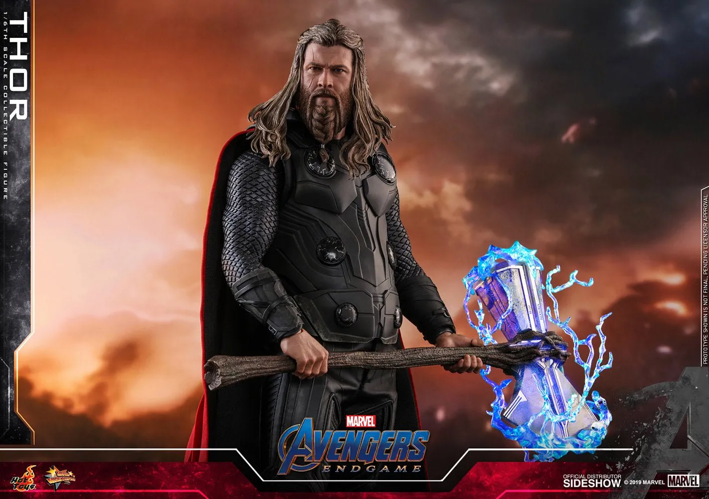 Hot Toys Thor Marvel End Game Sixth Scale Figue