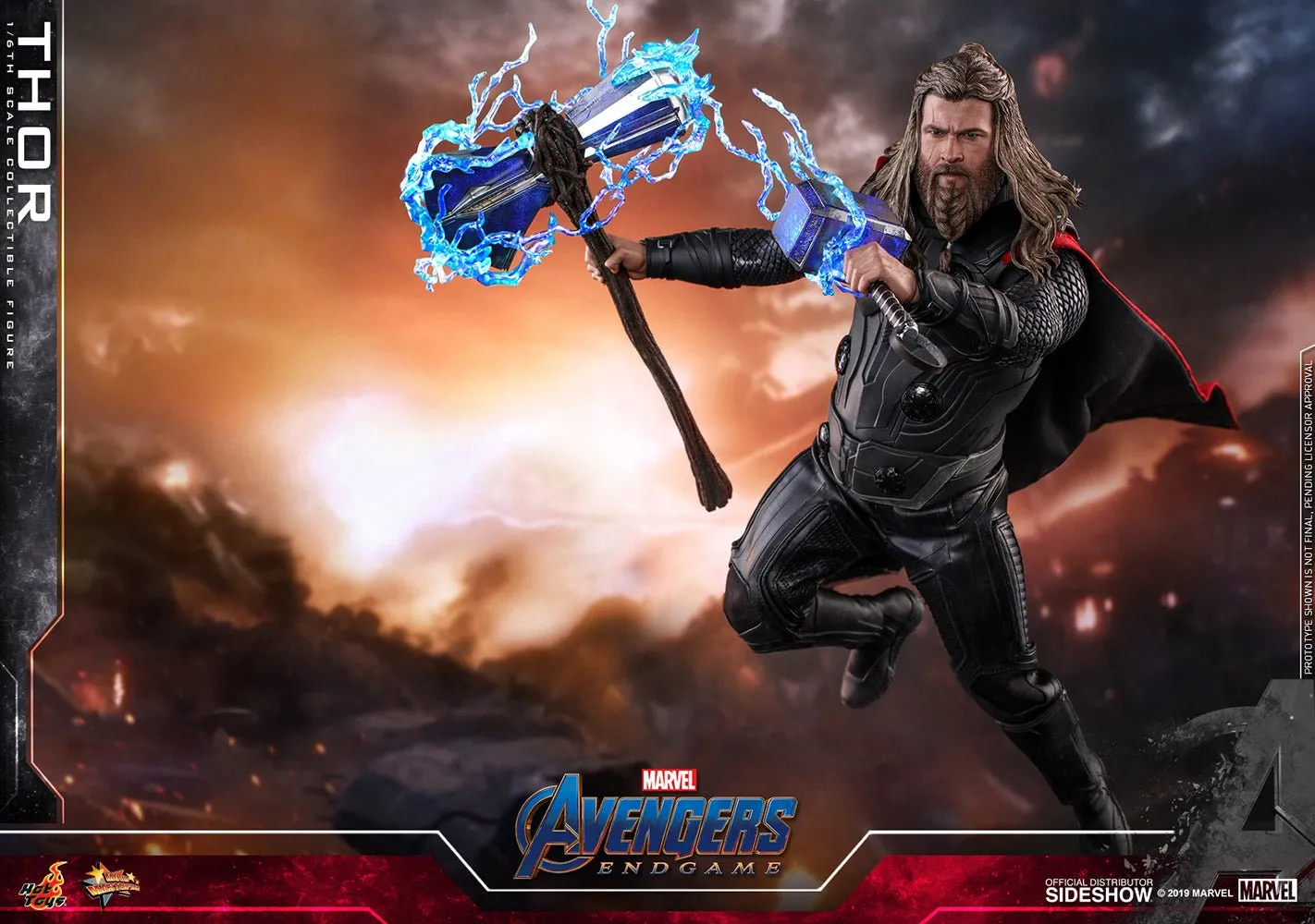 Hot Toys Thor Marvel End Game Sixth Scale Figue