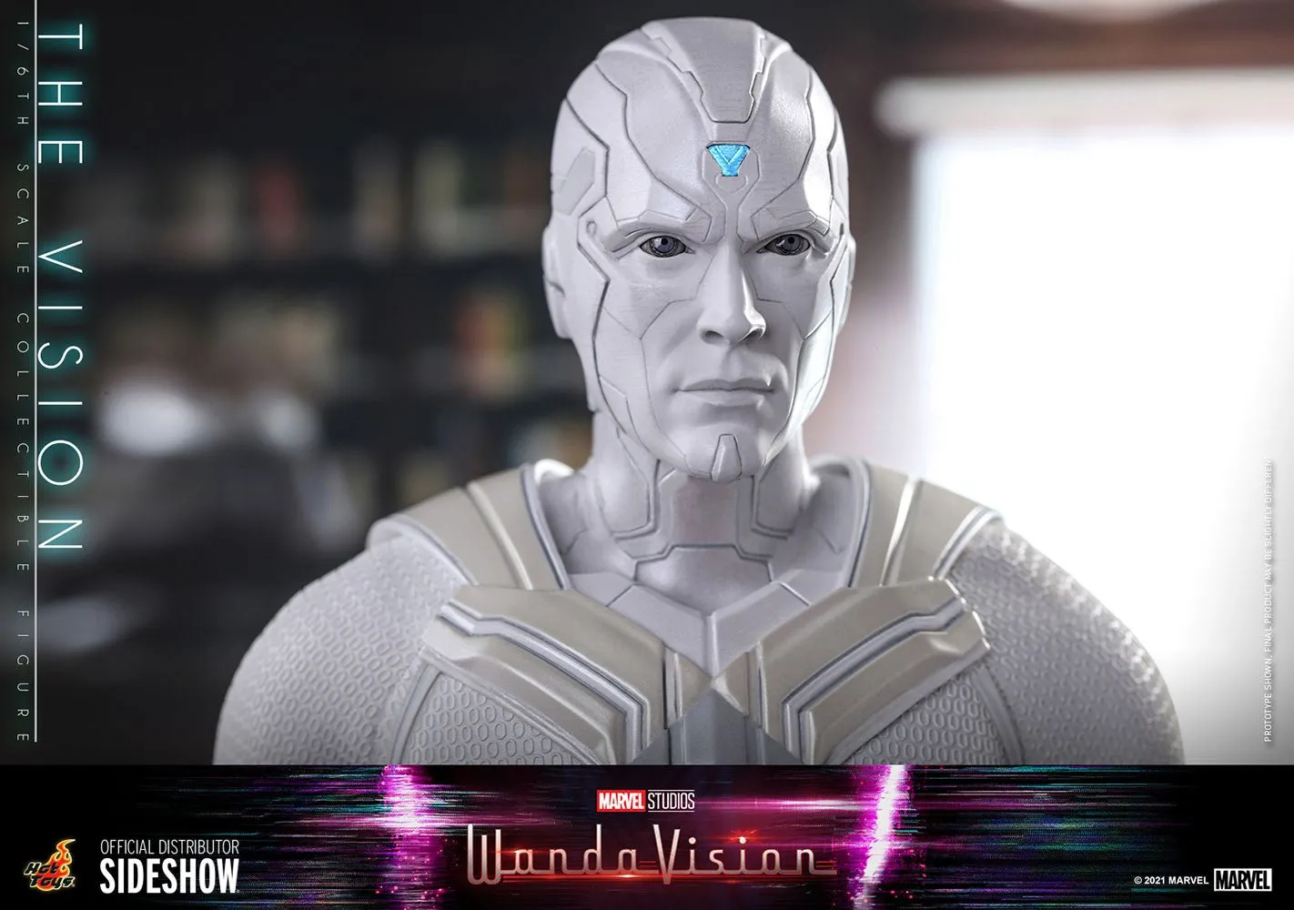 Hot Toys Wandavision The Vision (White Version) Sixth Scale Figure