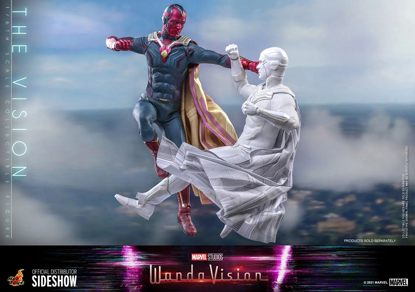 Hot Toys Wandavision The Vision (White Version) Sixth Scale Figure