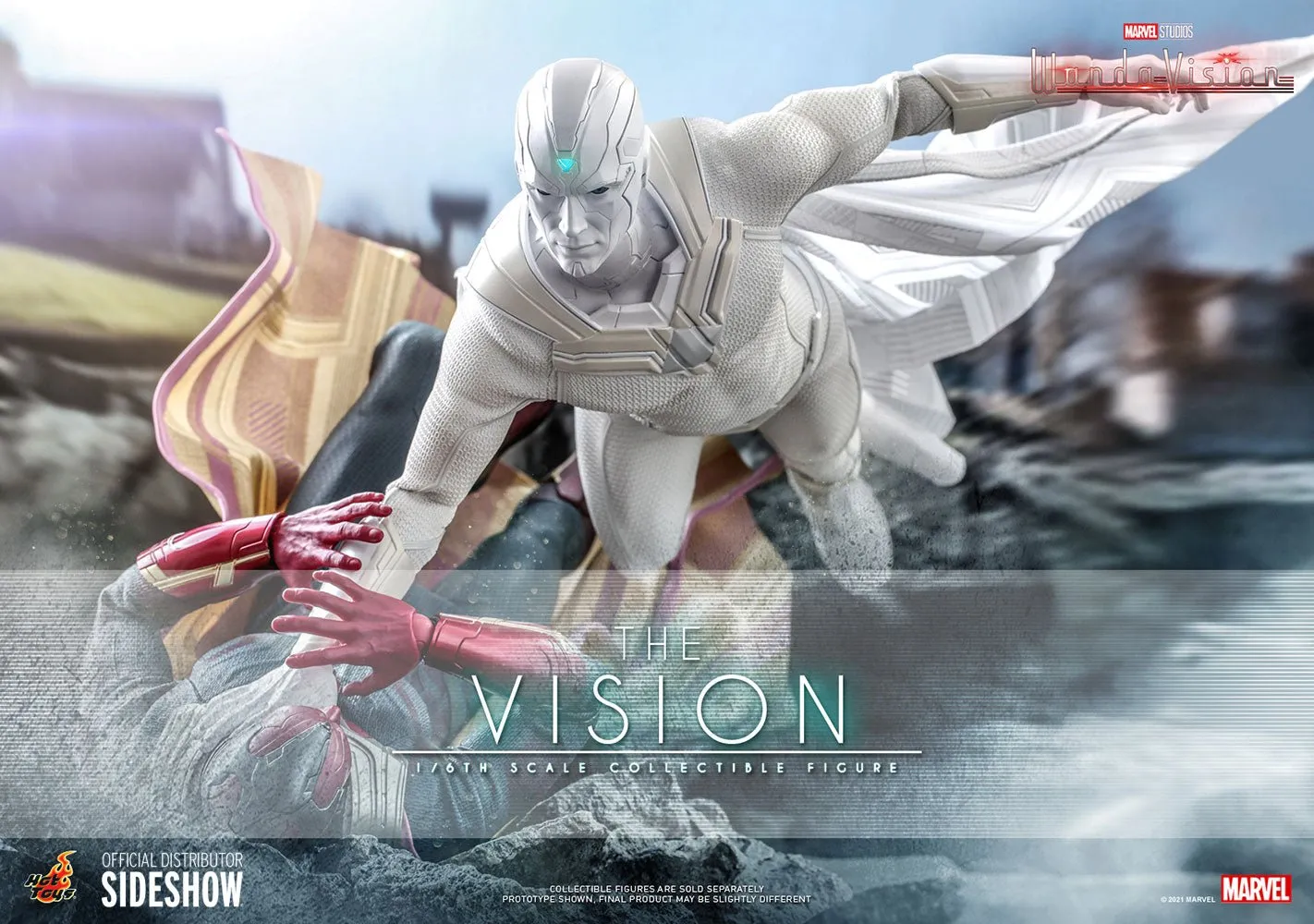 Hot Toys Wandavision The Vision (White Version) Sixth Scale Figure