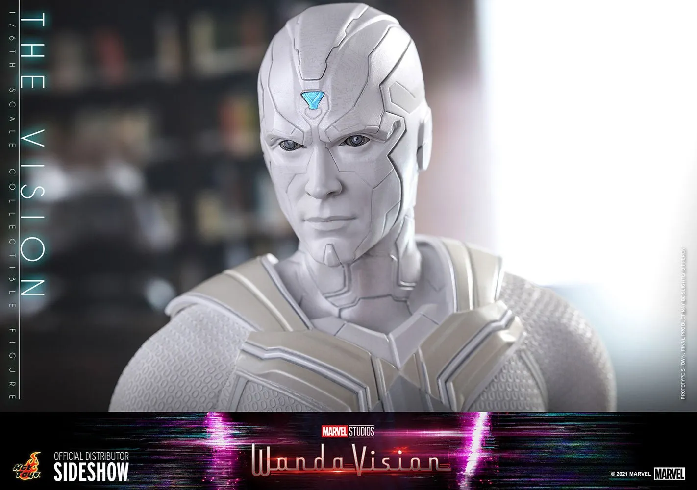 Hot Toys Wandavision The Vision (White Version) Sixth Scale Figure