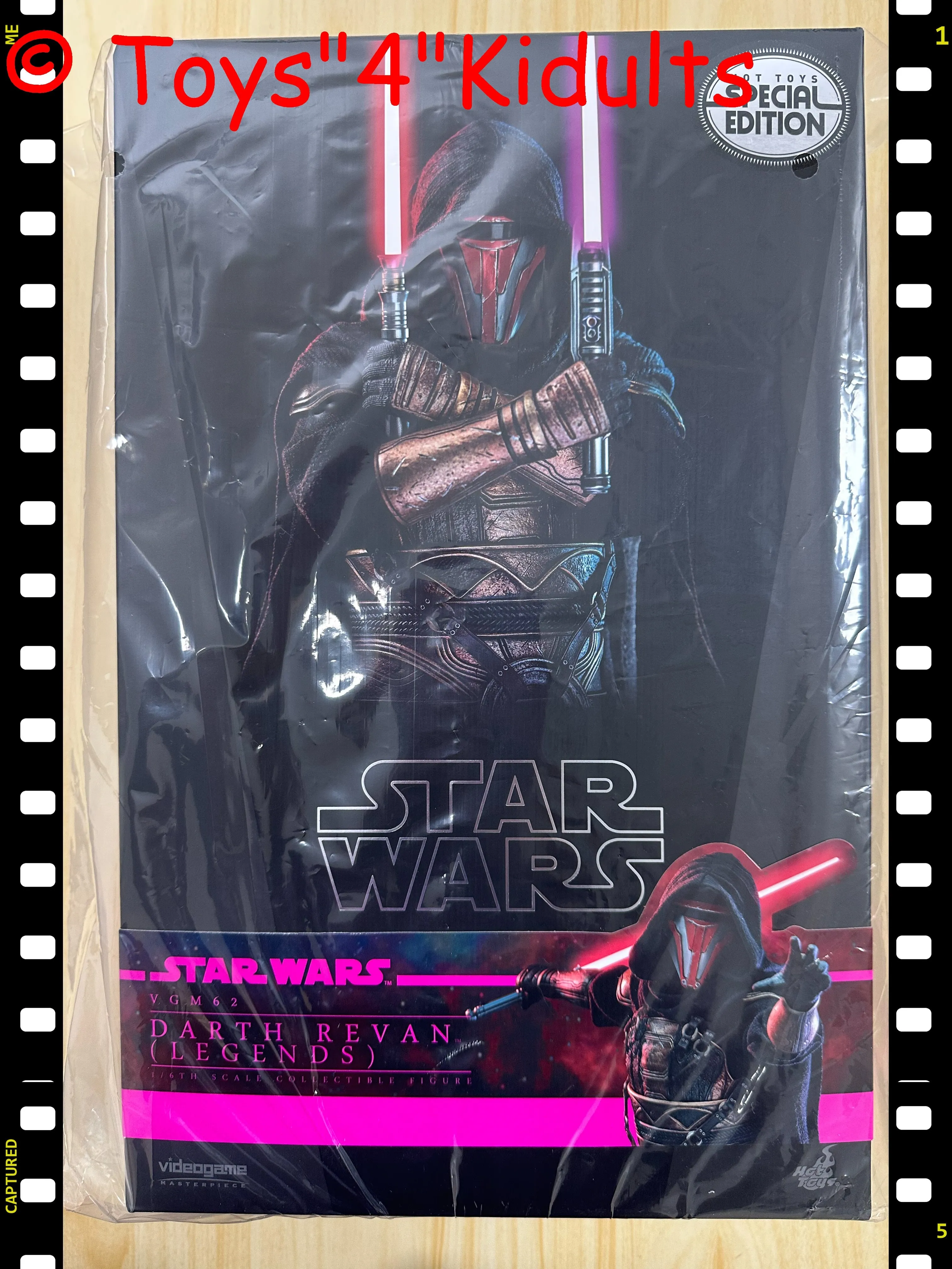 Hottoys Hot Toys 1/6 Scale VGM62B VGM 62B VGM62 VGM 62 Star Wars - Darth Revan (Special Edition) Action Figure NEW