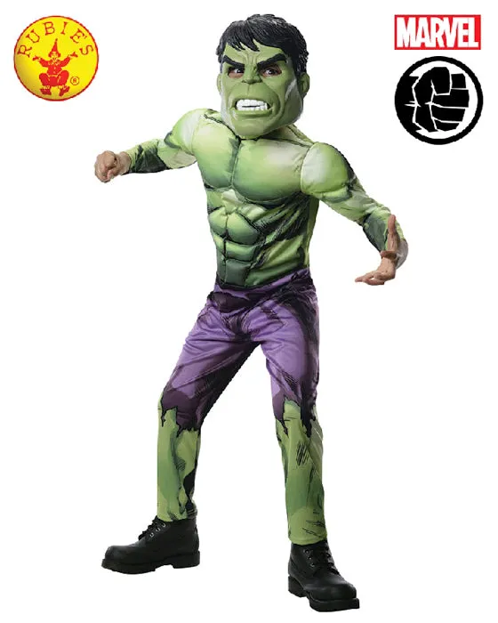 HULK DELUXE COSTUME, CHILD