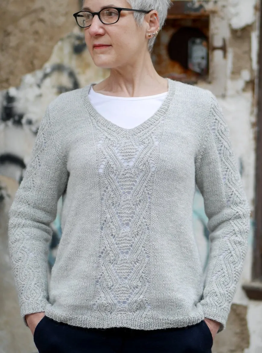 Illas Cíes Short Sleeve <br/><small>knitting pattern</small>