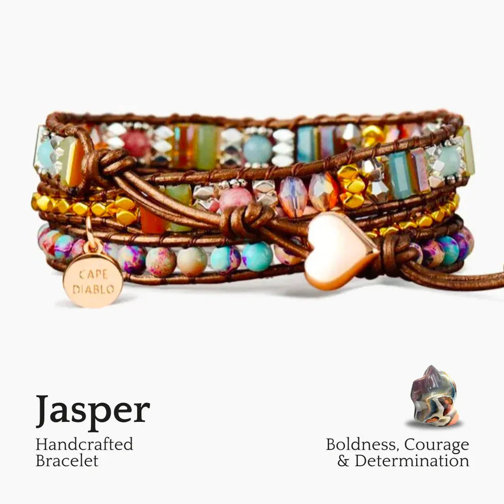 Imperial Heart Protection Wrap Bracelet