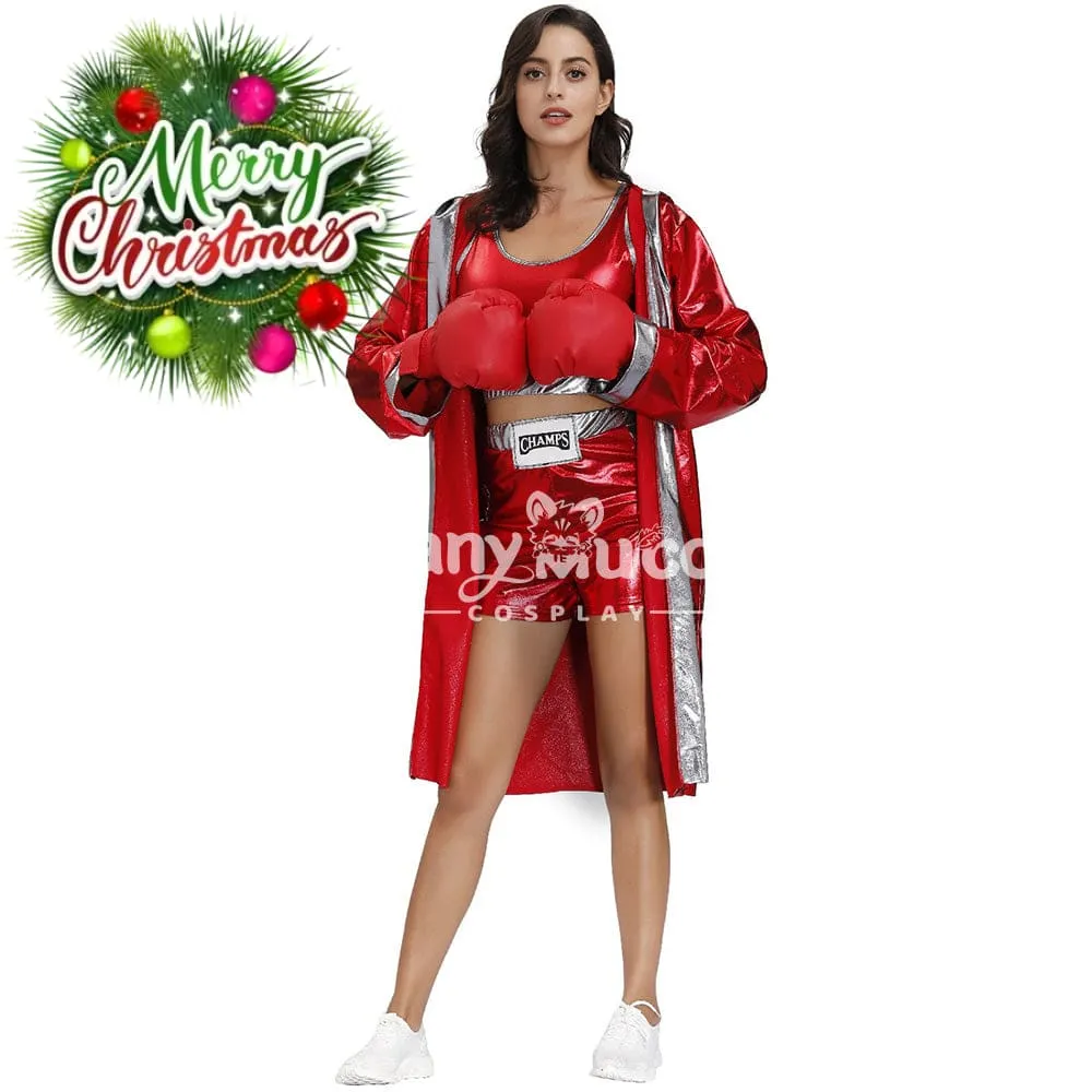 【In Stock】Christmas Cosplay Boxer Cosplay Costume