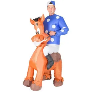 Inflatable Jockey Costume - Bodysocks