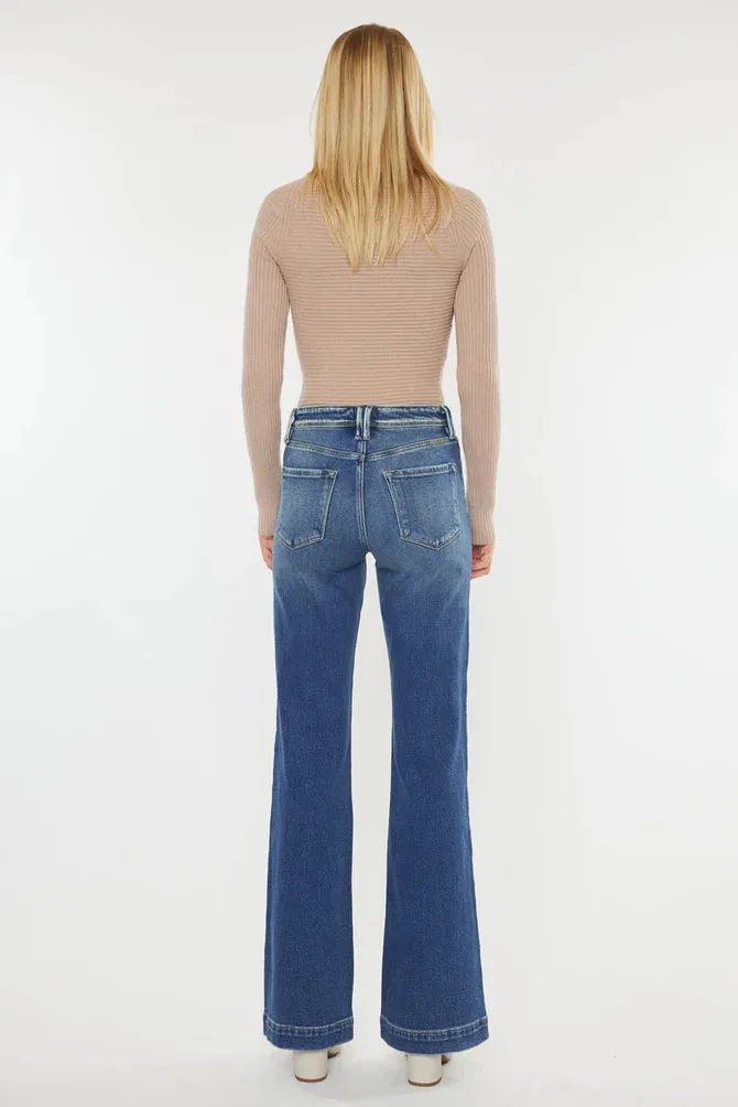 Kancan - PILOT HIGH RISE HOLLY FLARE JEANS - KC9289M ST