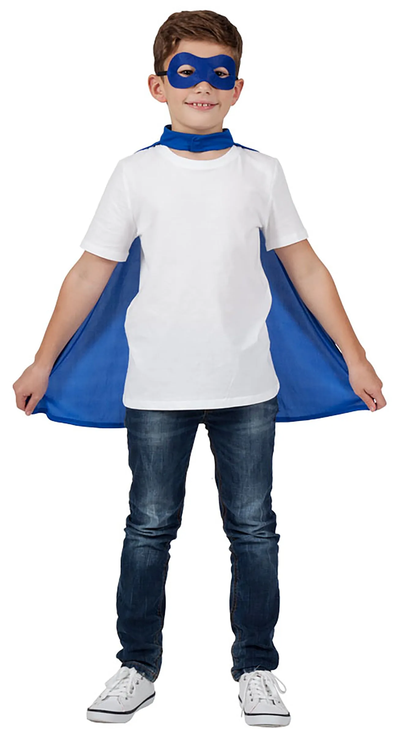 Kids Blue Superhero Cape