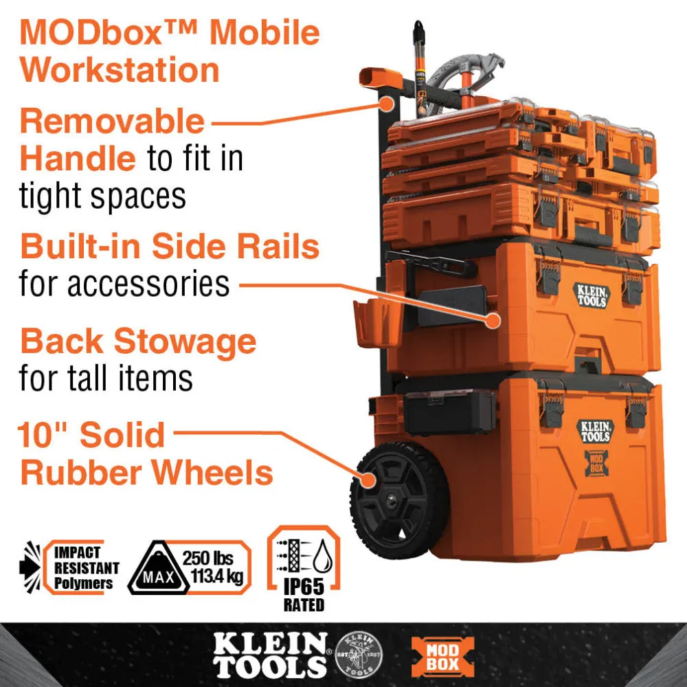 Klein 54807MB MODbox Short Component Box, Full Width