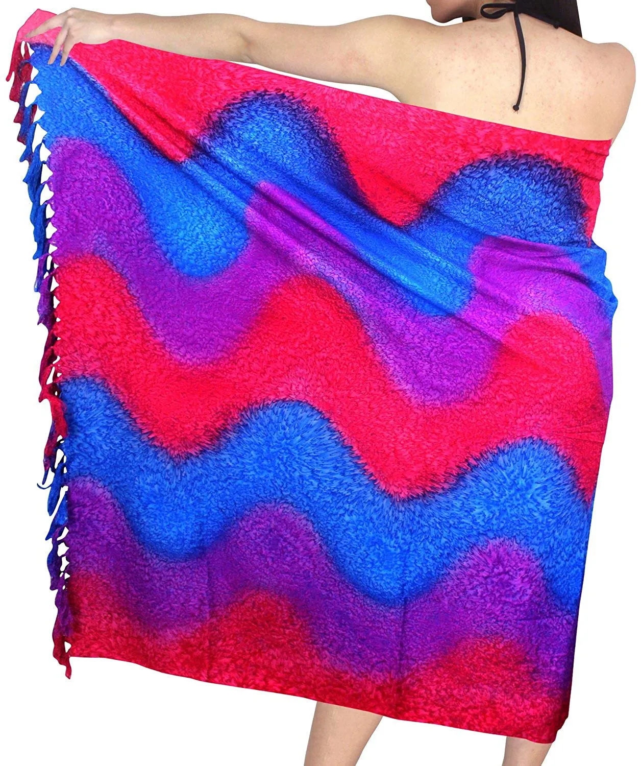 LA LEELA Women Beachwear Sarong Bikini Cover up Wrap Bathing Suit 15 ONE Size