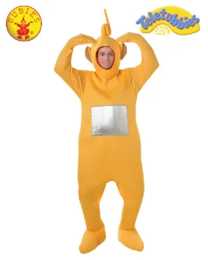 LAA-LAA TELETUBBIES DELUXE COSTUME, ADULT