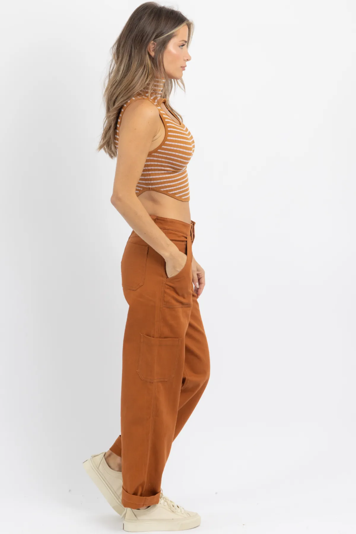 LANA BRICK CARGO PANT