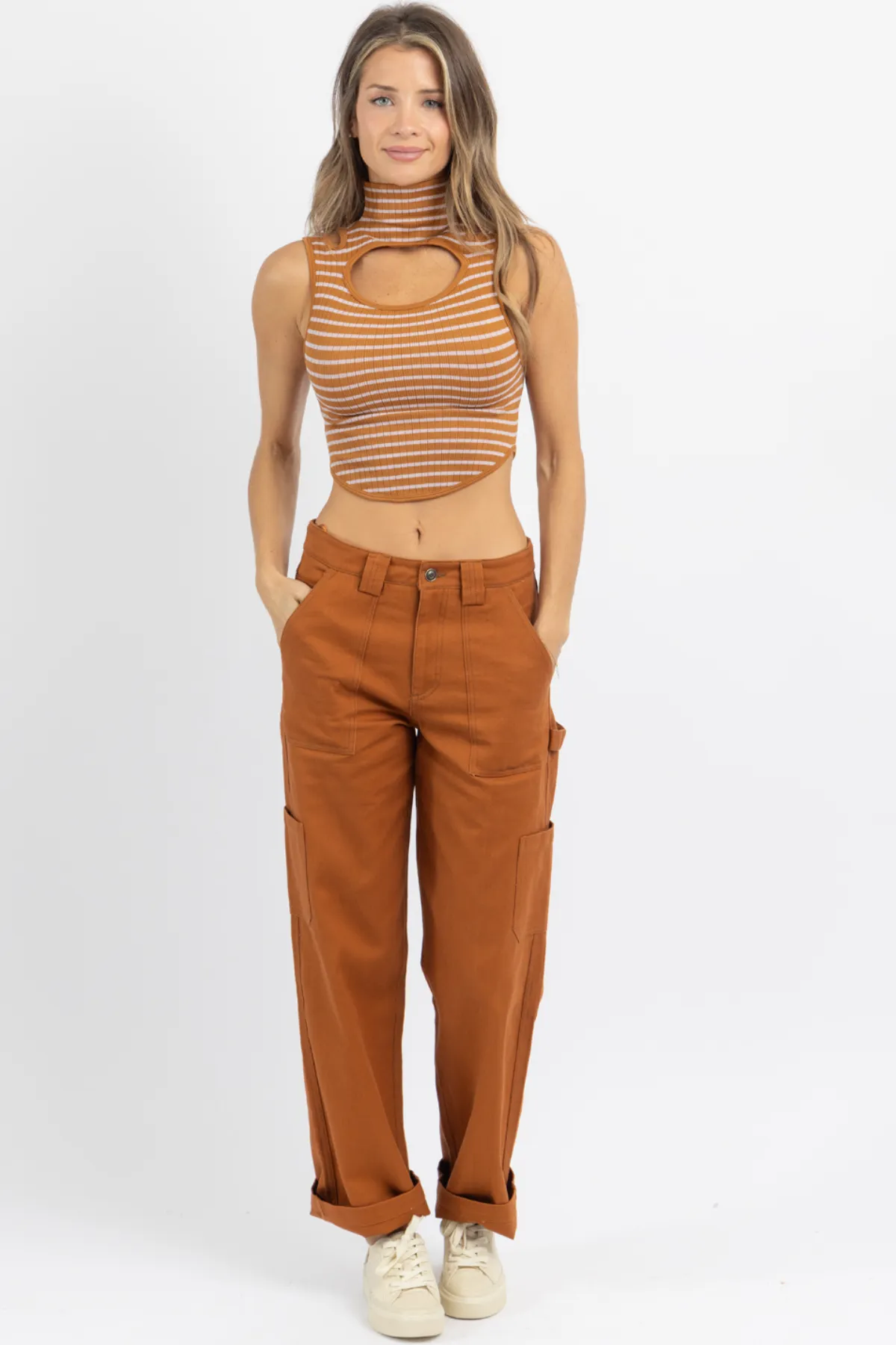 LANA BRICK CARGO PANT