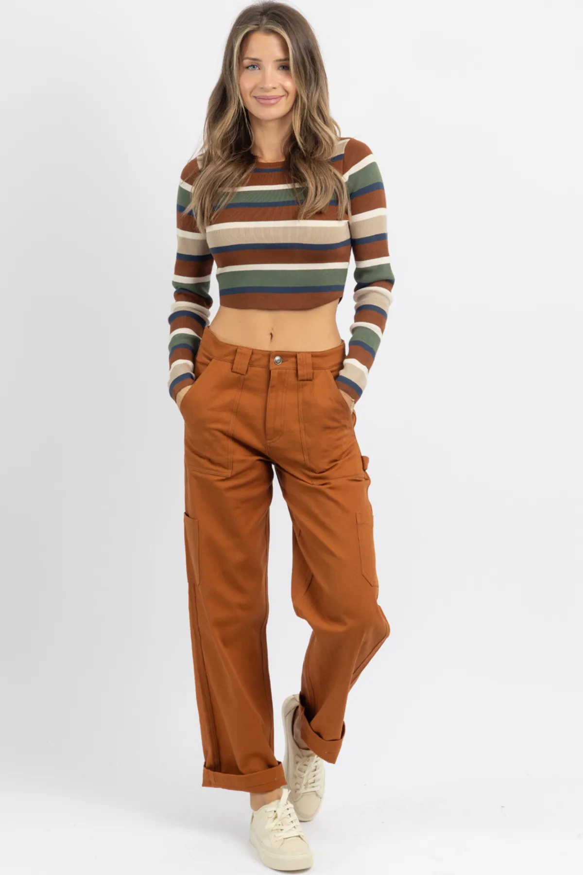 LANA BRICK CARGO PANT