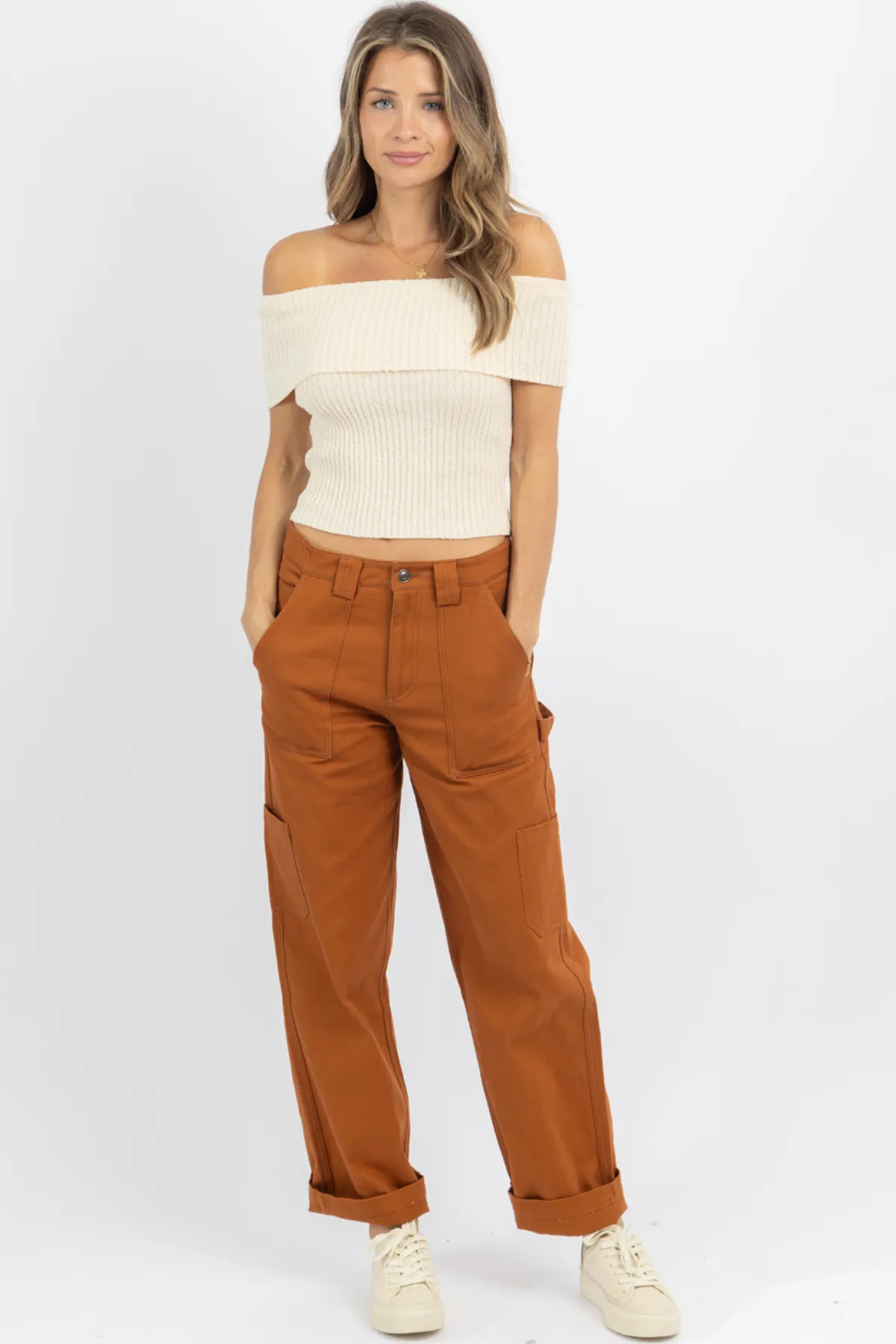 LANA BRICK CARGO PANT