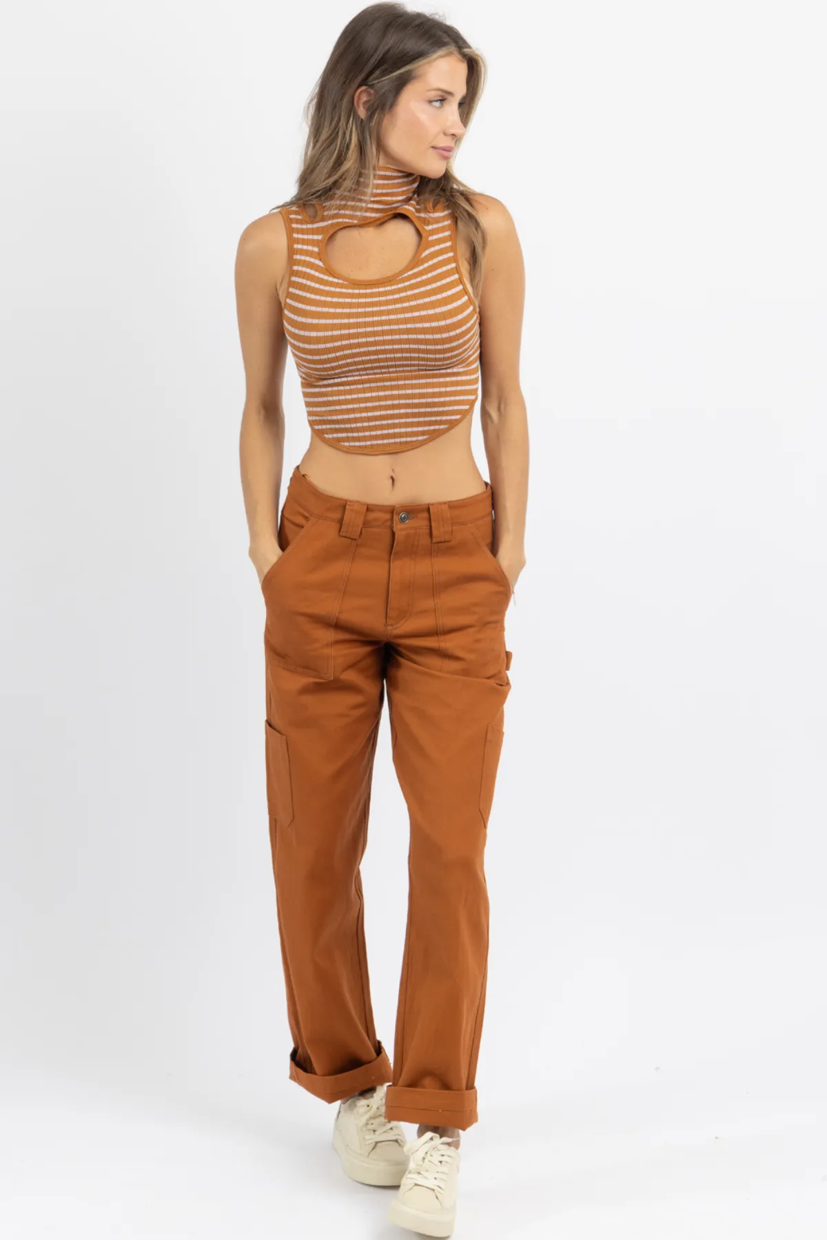 LANA BRICK CARGO PANT