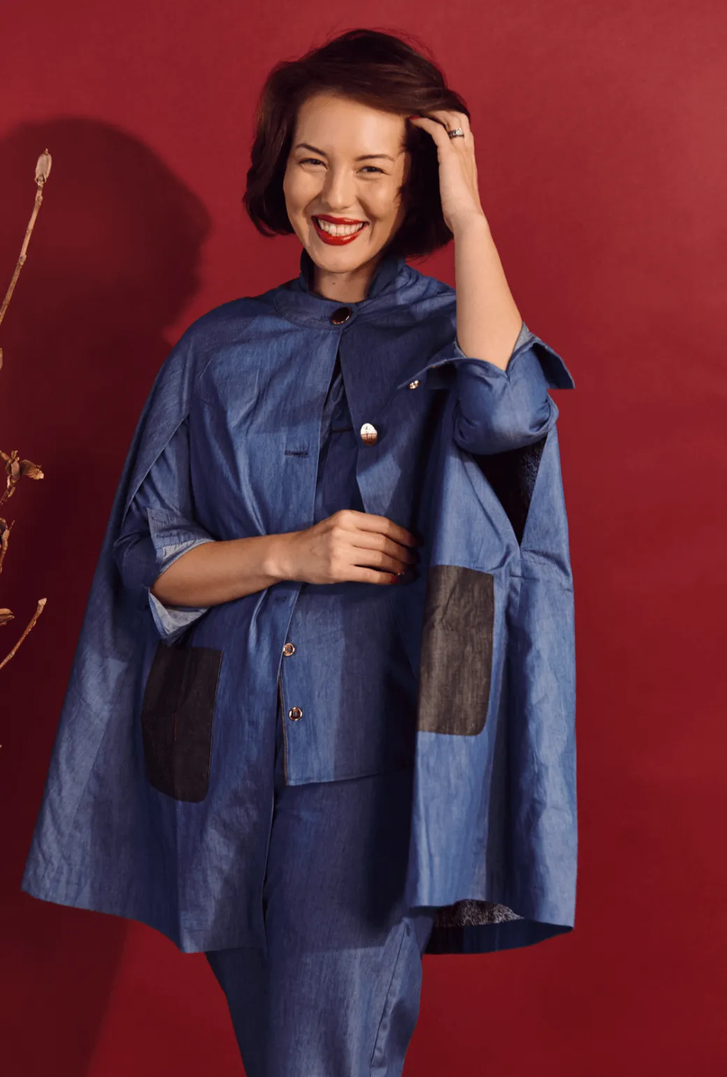 Le Cape - Dark Chambray