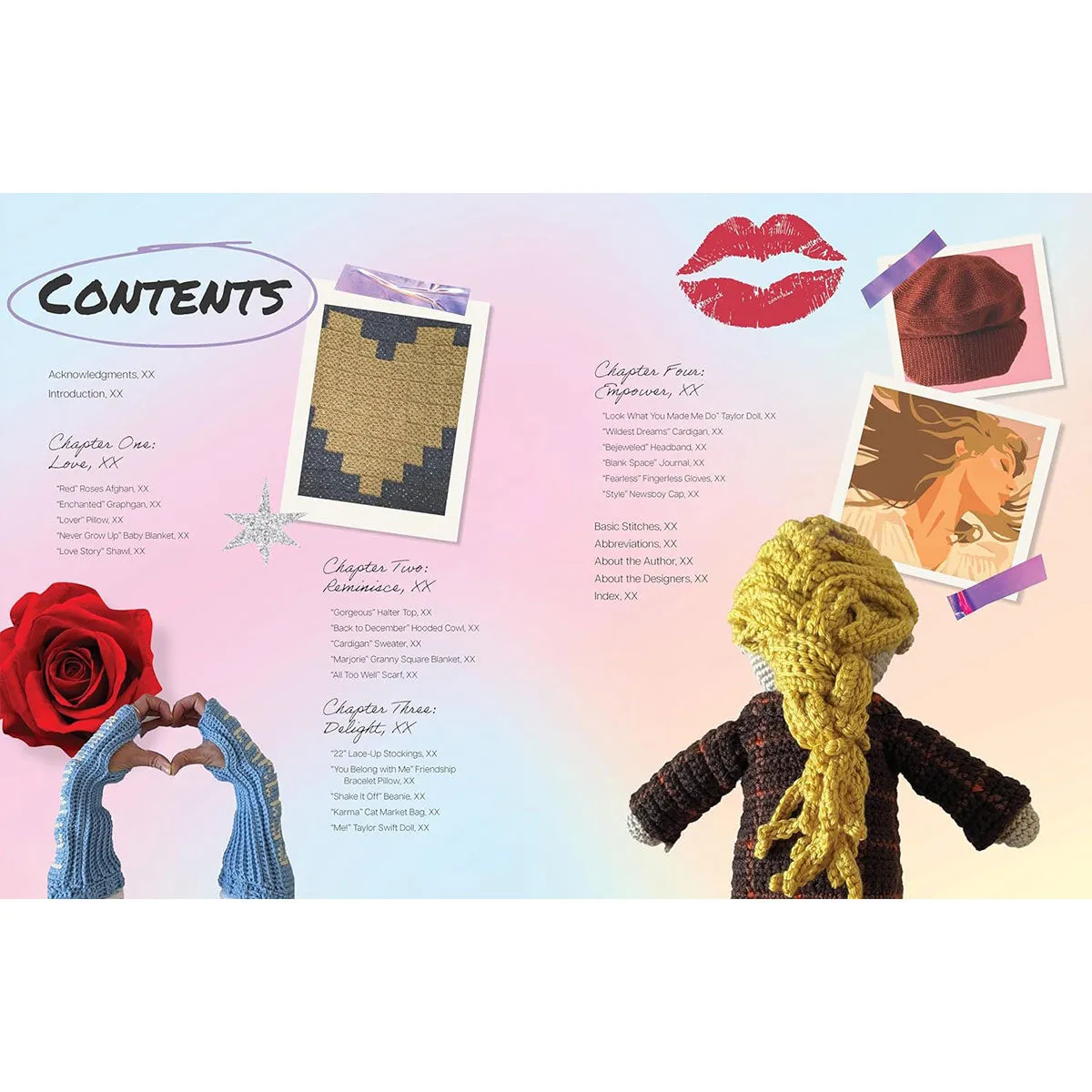 Lee Sartori Books - Unofficial Taylor Swift Crochet Book