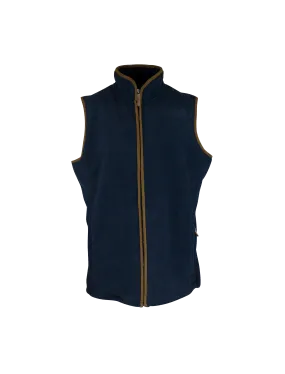 LF201 - Ladie's Fleece Gilet - NAVY