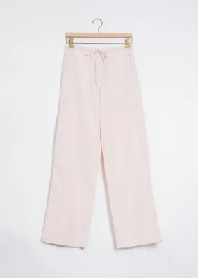 Light Sleek Silk Nylon Pants