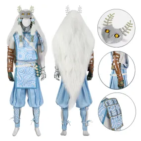 Link Mystic Set Zelda Tears of The Kingdom Link Cosplay Costumes Halloween Outfit