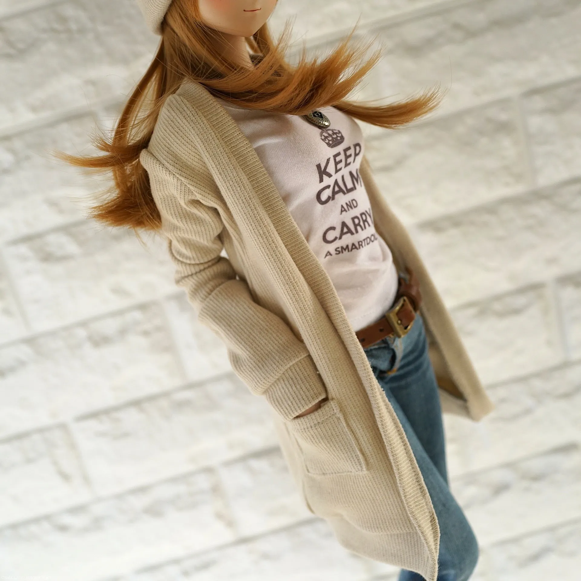 Long Cardigan (Cream Beige)