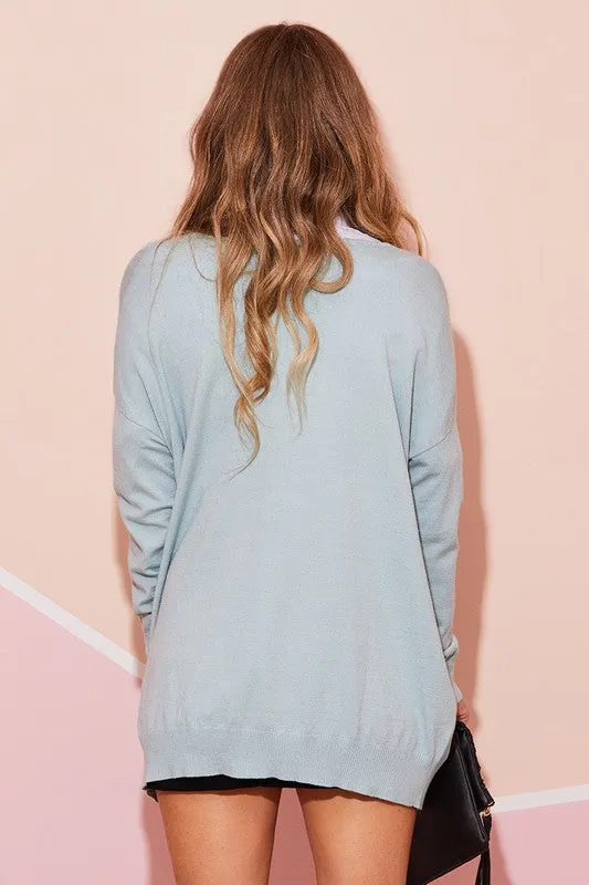 Long-Sleeved Cardigan