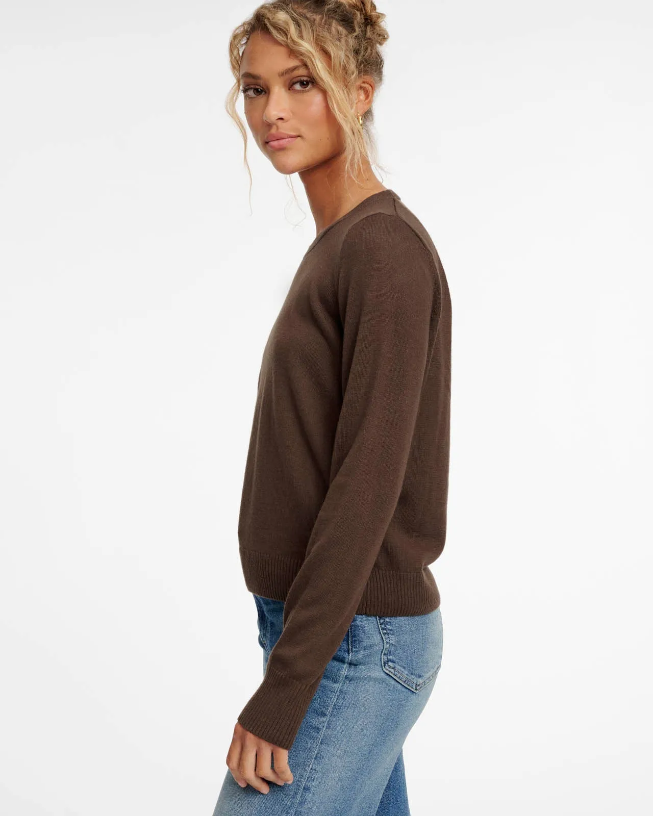 LoopKnit LYR Open Back Sweater