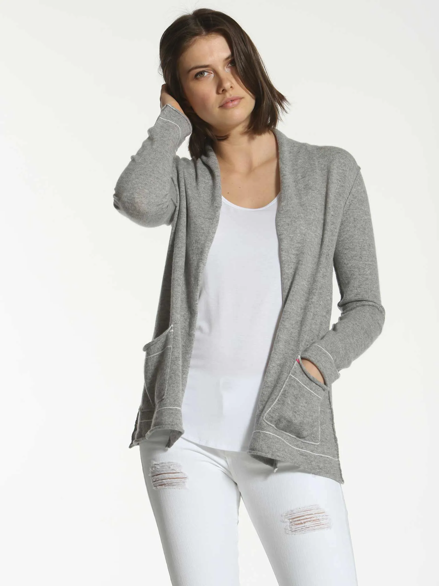 Luxe Open Cardigan