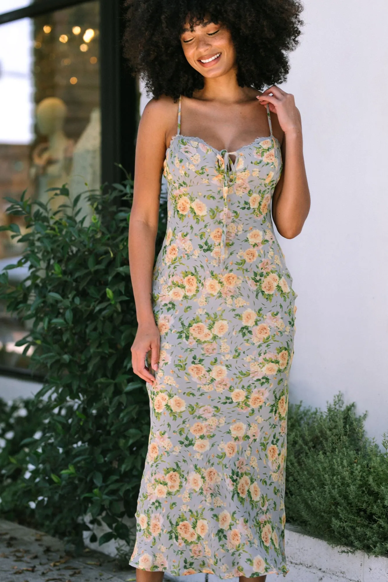 Maude Floral Maxi Dress