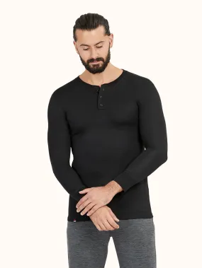 Men's Merino Wool Blend Thermal Regulation Top