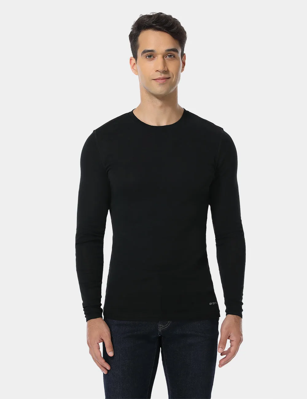 Men's Merino Wool Crew Neck Base Layer