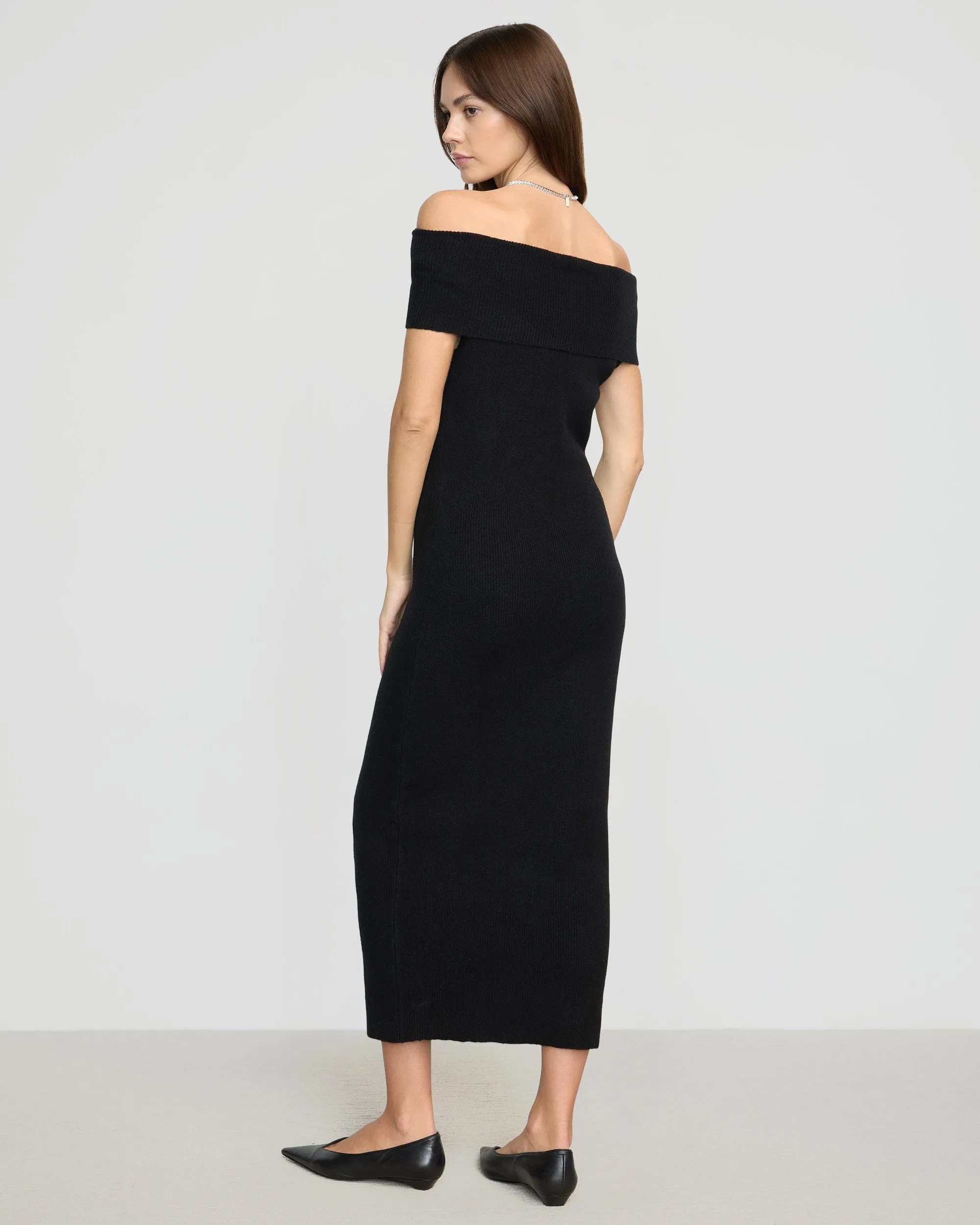 Micah Off-Shoulder Sweater Dress