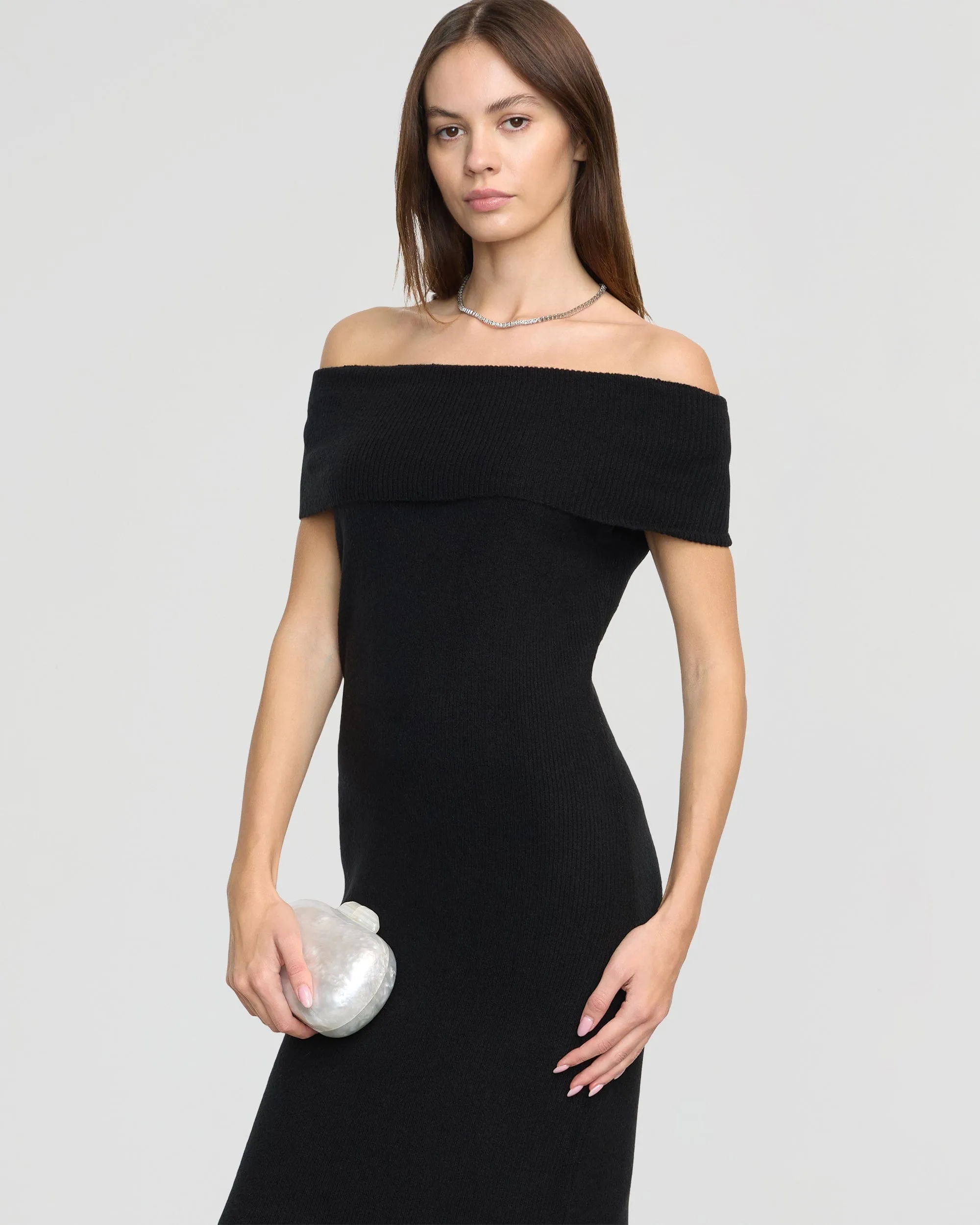 Micah Off-Shoulder Sweater Dress