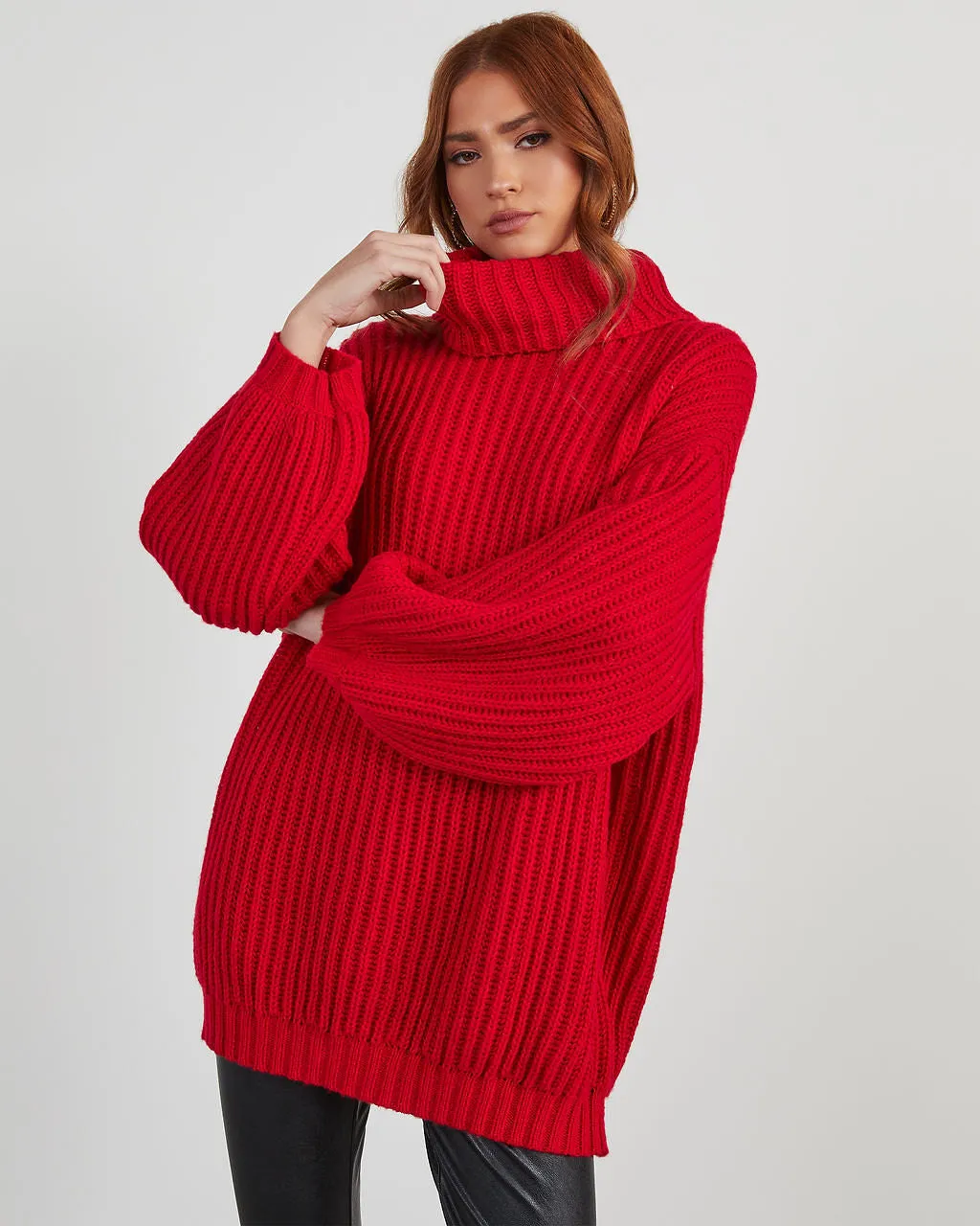 Milligan Oversized Turtleneck Sweater