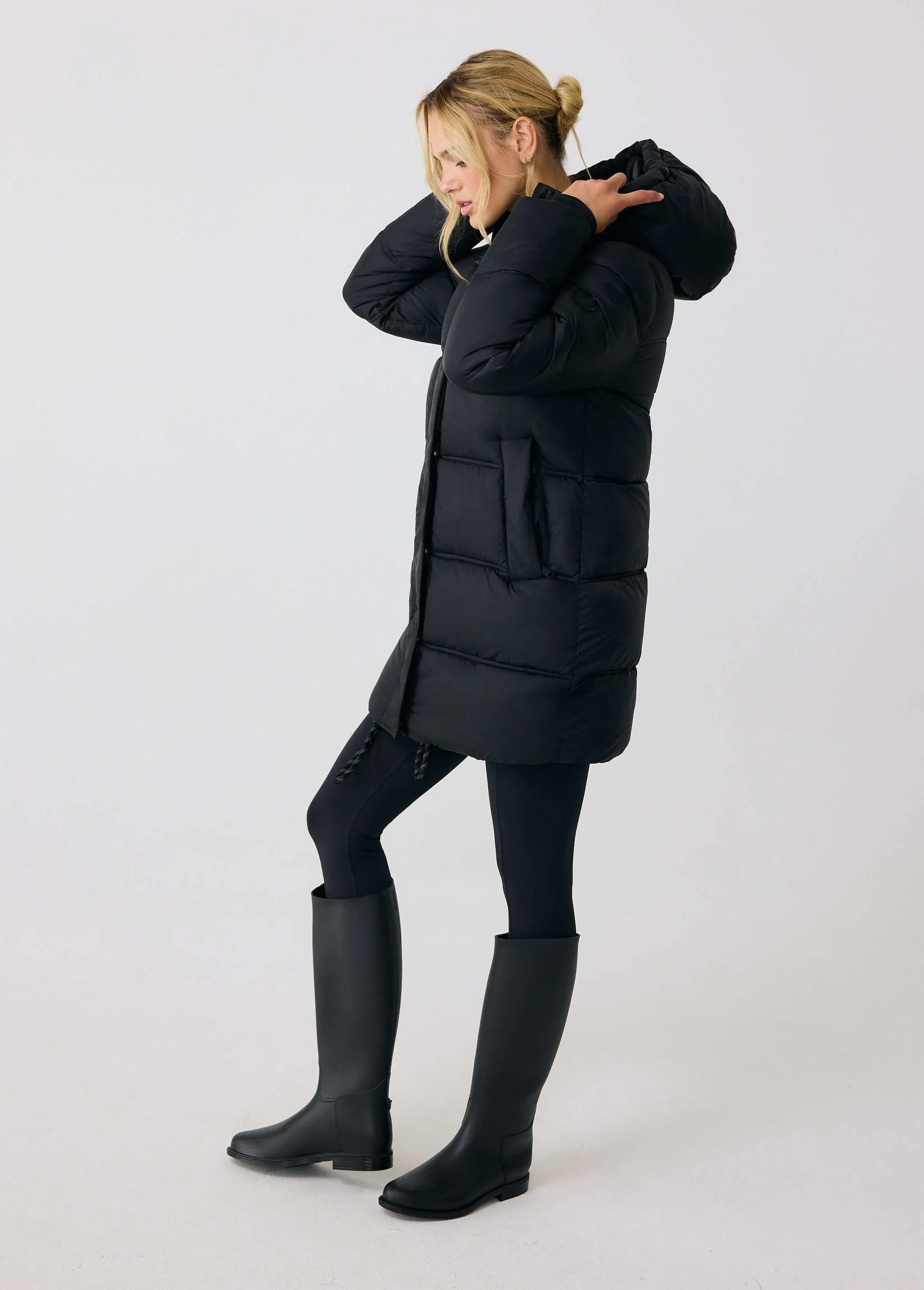 Modern Puffer Synth Down Jacket