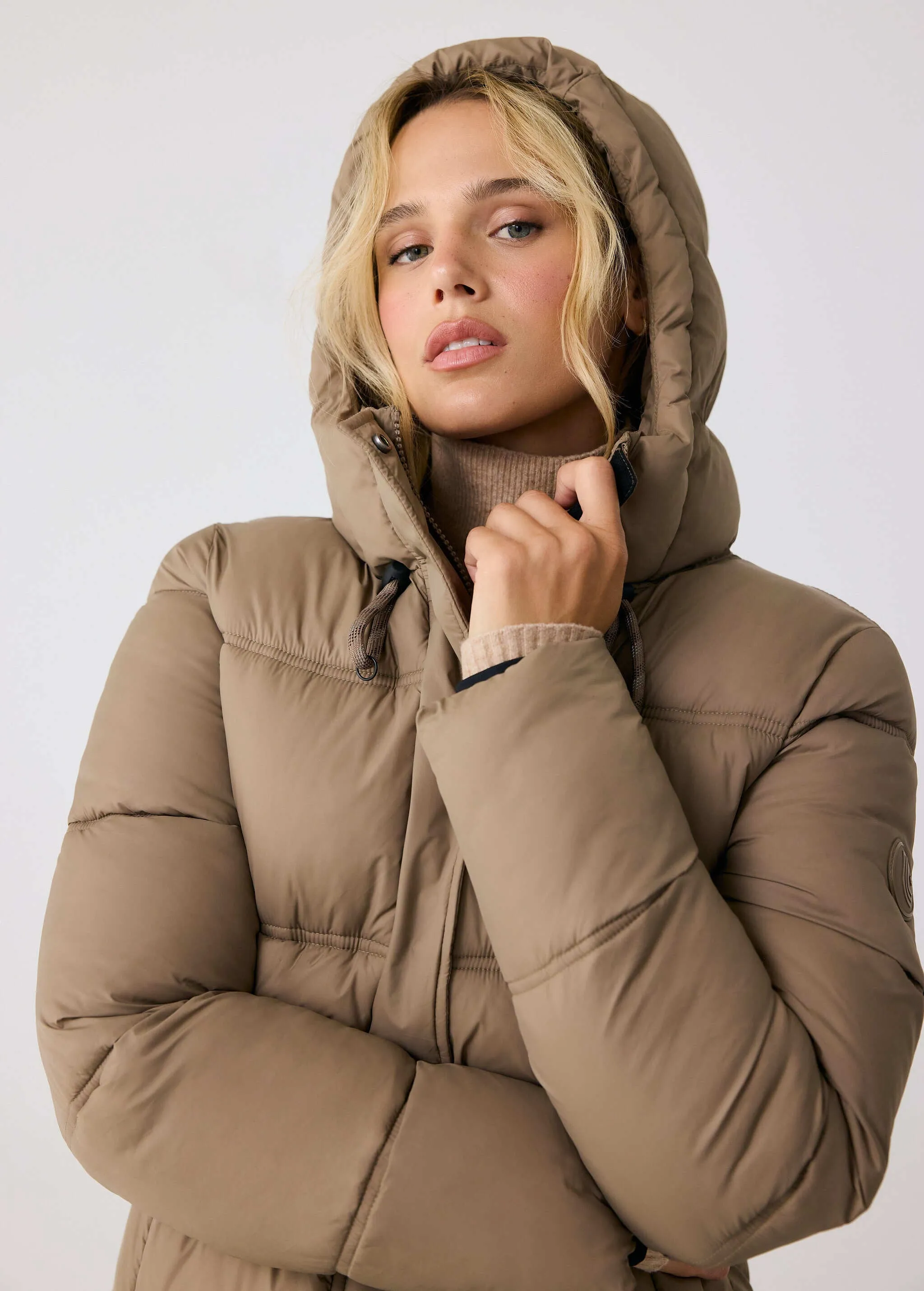 Modern Puffer Synth Down Jacket