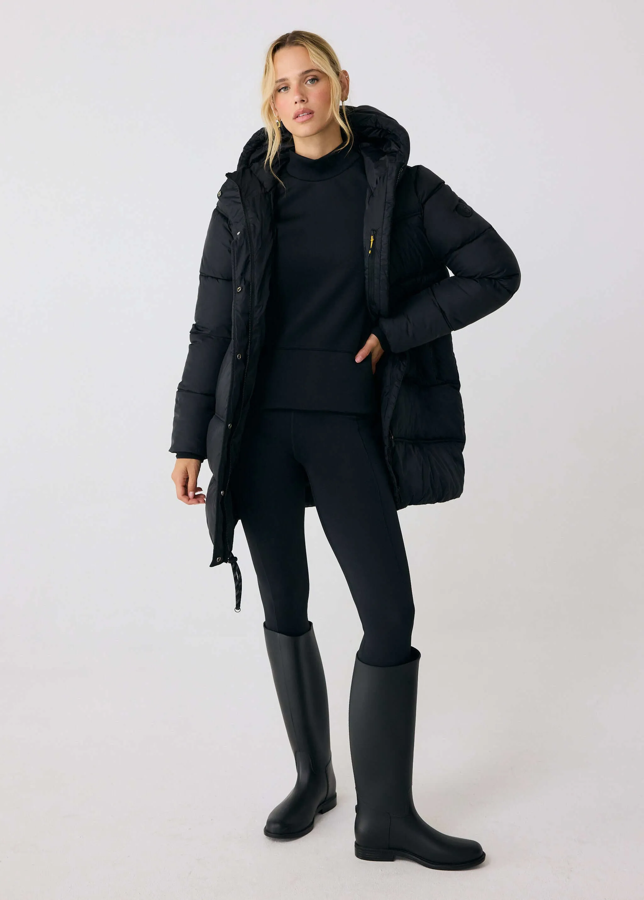 Modern Puffer Synth Down Jacket