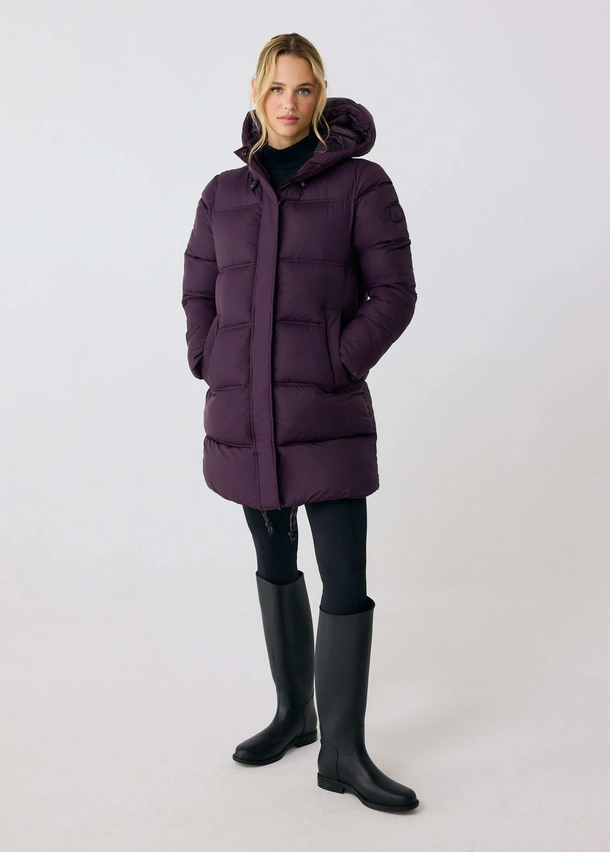 Modern Puffer Synth Down Jacket